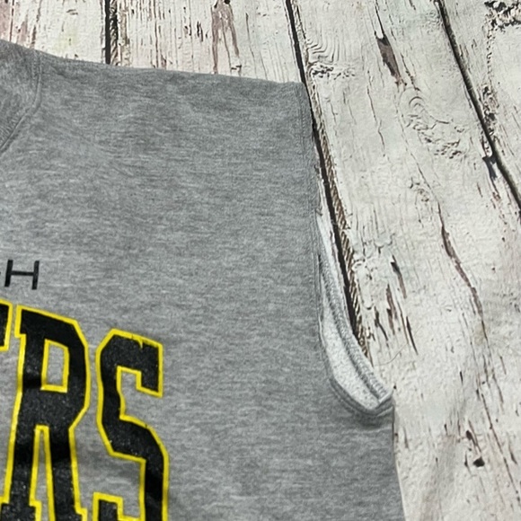 Vintage Pittsburgh Steelers NFL Football Sports 1980s Gray Pullover Sweatshirt - Picture 3 of 4